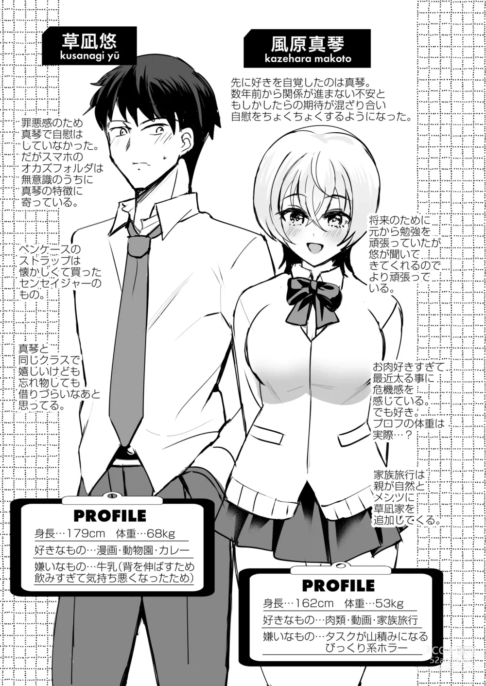 Page 32 of doujinshi Osananajimi Renketsu Ichizu ni Omoitsuzuketa Aitsu to Koibito Ecchi