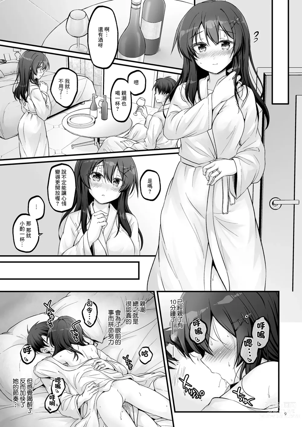 Page 9 of doujinshi Shirei to Love Hotel ni Ikitaidesu!