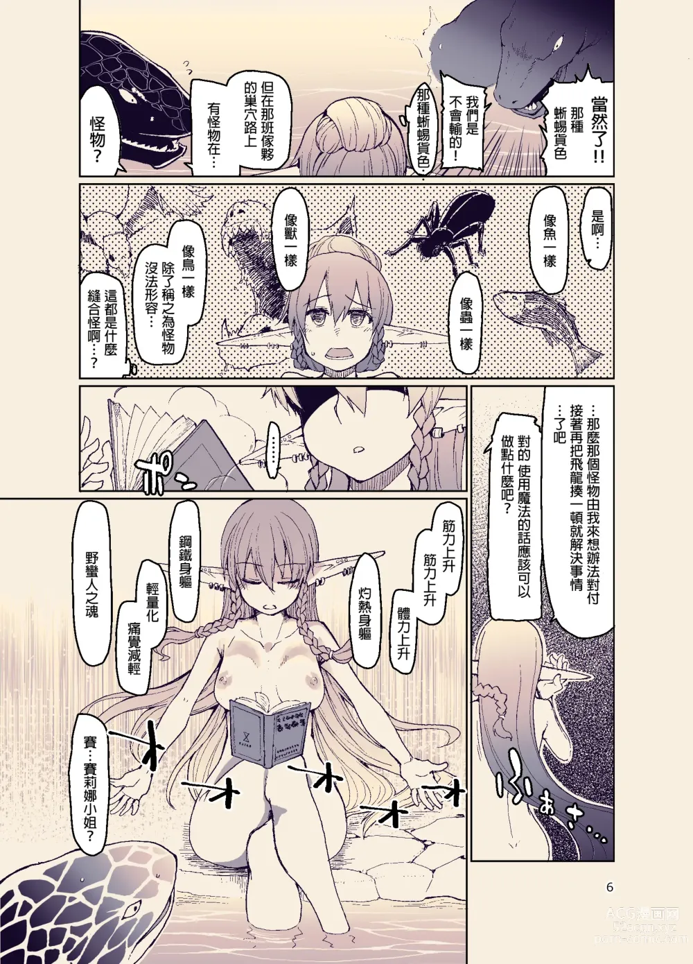 Page 8 of doujinshi Dosukebe Elf no Ishukan Nikki 11