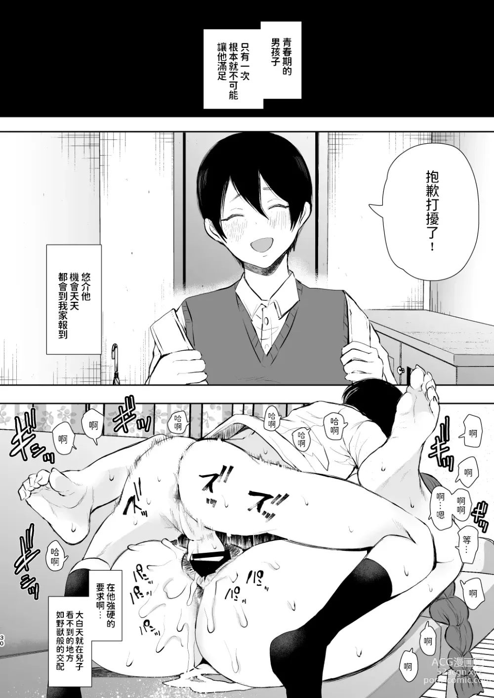 Page 29 of doujinshi 昔の浮気相手の子が実は私の息子の同級生で…