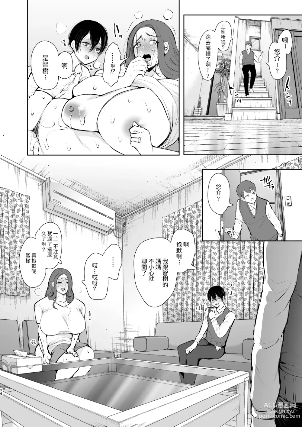 Page 33 of doujinshi 昔の浮気相手の子が実は私の息子の同級生で…