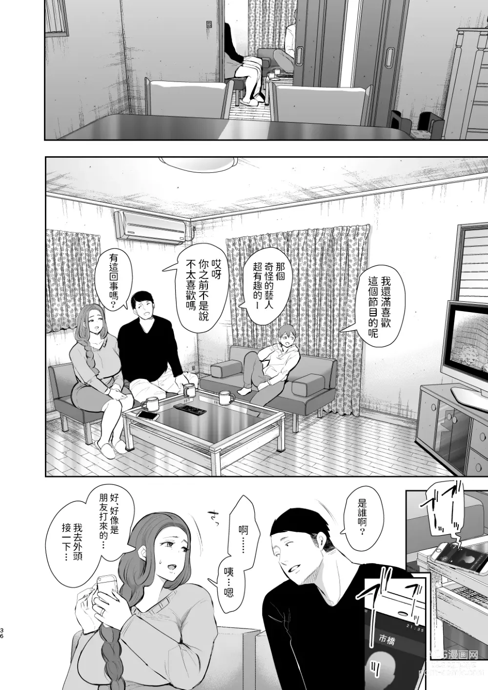 Page 35 of doujinshi 昔の浮気相手の子が実は私の息子の同級生で…