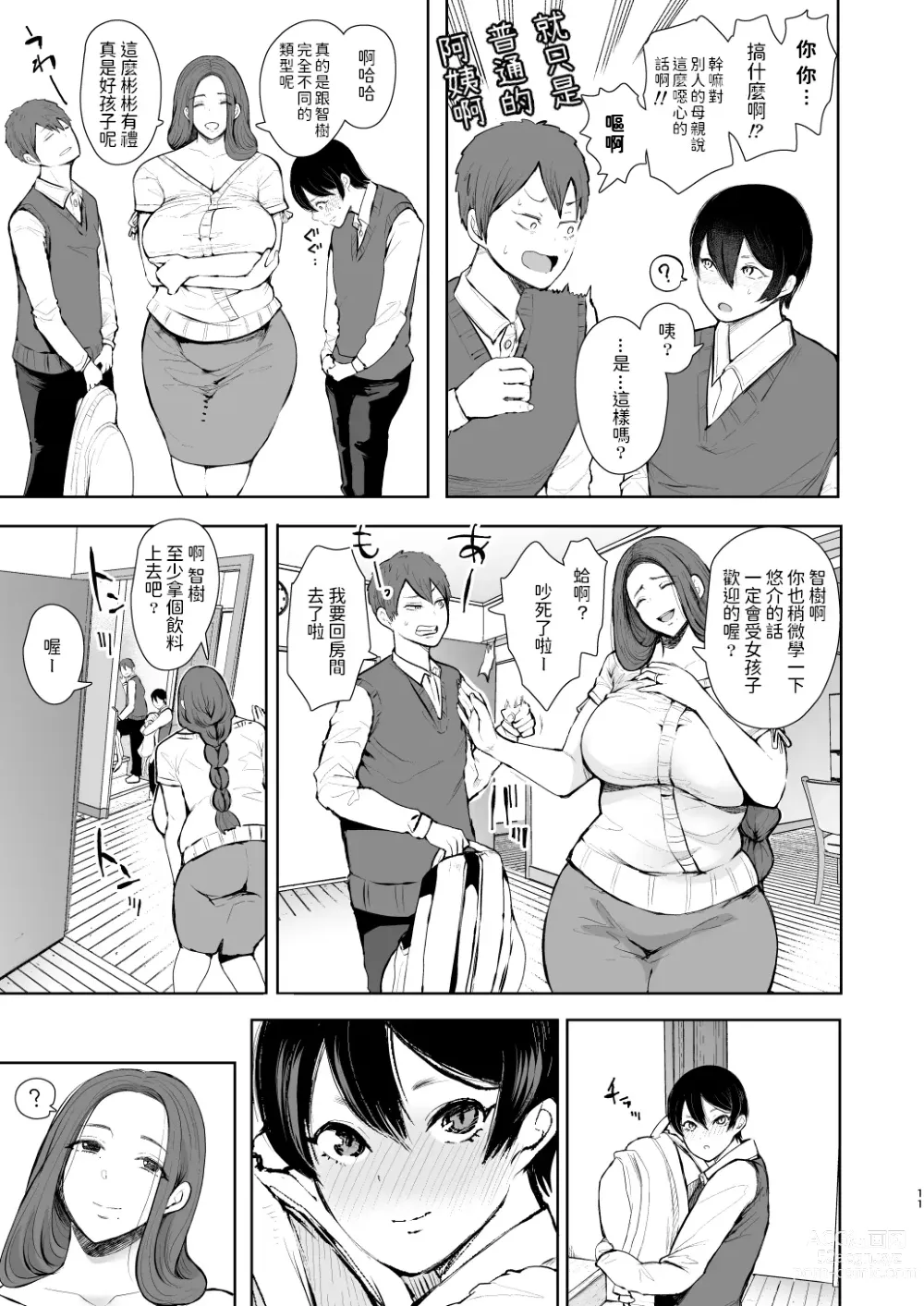 Page 10 of doujinshi 昔の浮気相手の子が実は私の息子の同級生で…