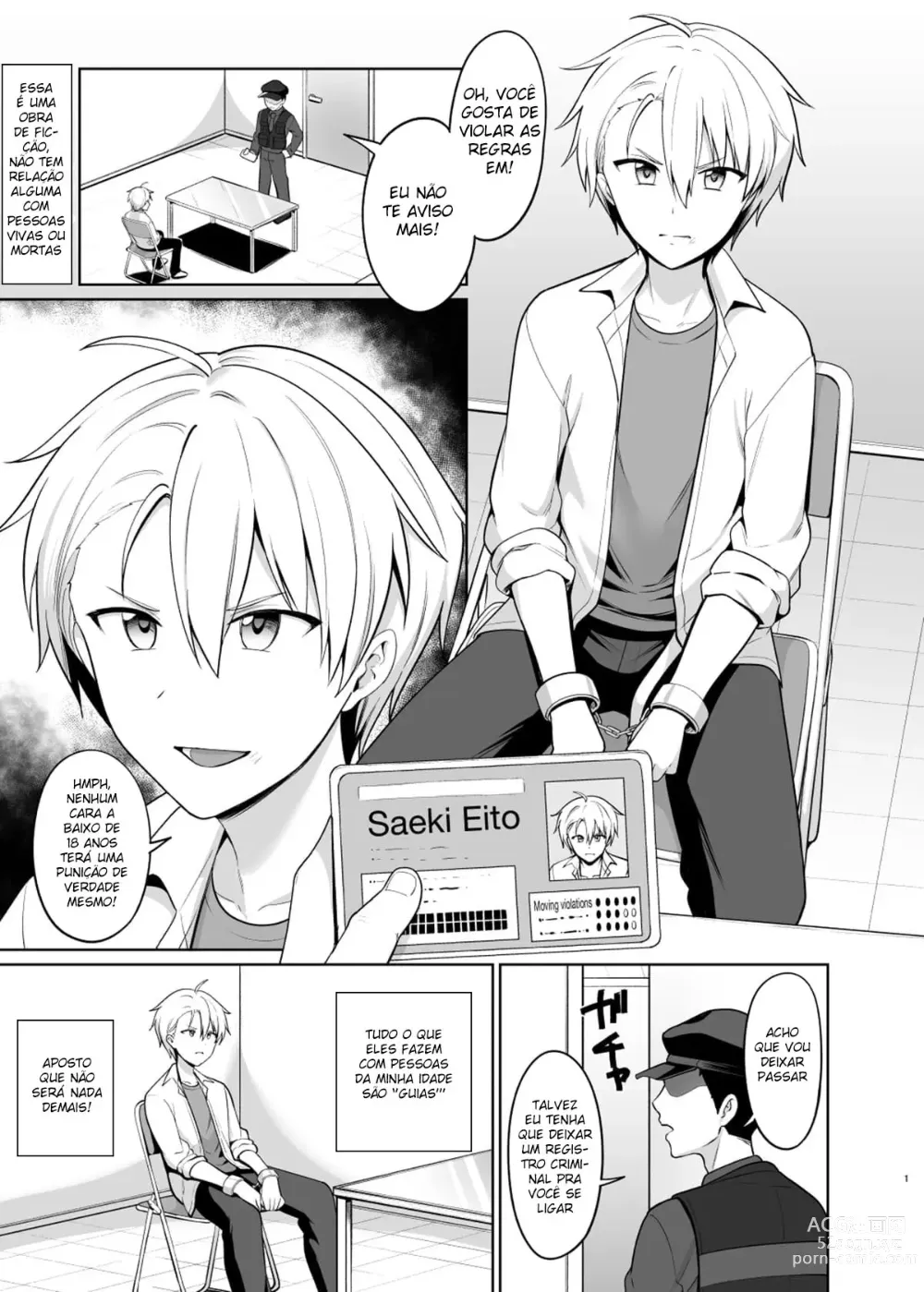 Page 2 of doujinshi Yankee Shounen Josou Mesu Ochi