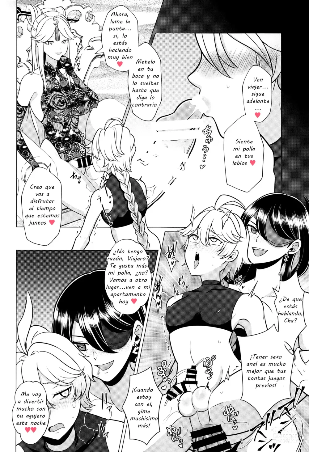 Page 13 of doujinshi Futanari Senyou Tabibito Clinic