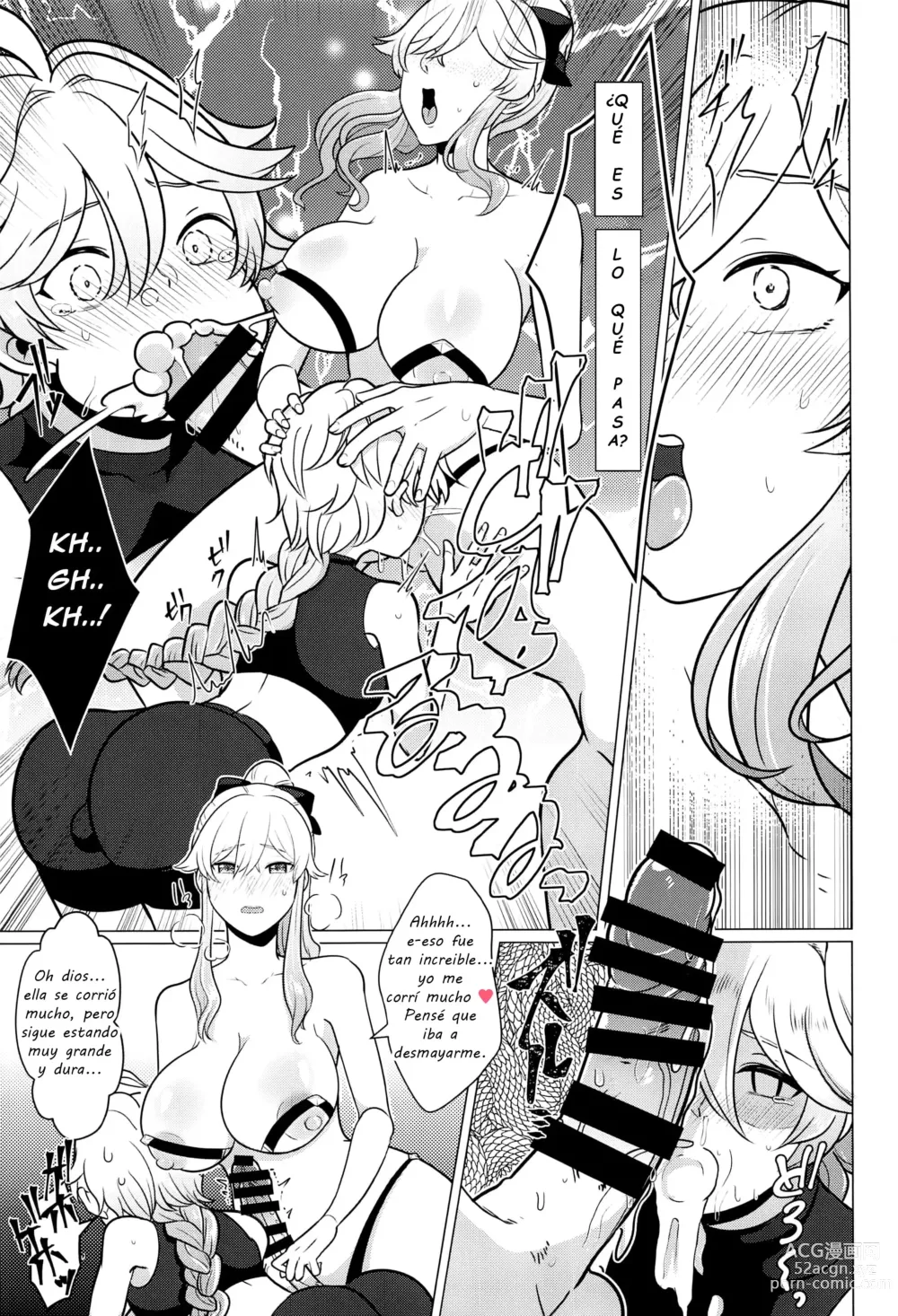 Page 8 of doujinshi Futanari Senyou Tabibito Clinic