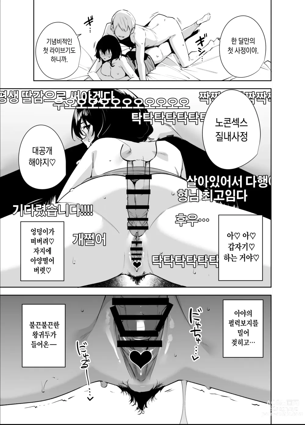 Page 13 of doujinshi 비공개 플랜 2