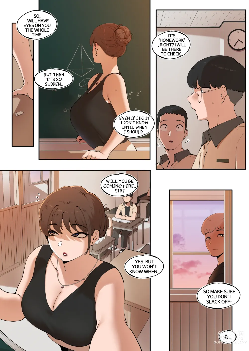 Page 16 of doujinshi Tutors Grace 2