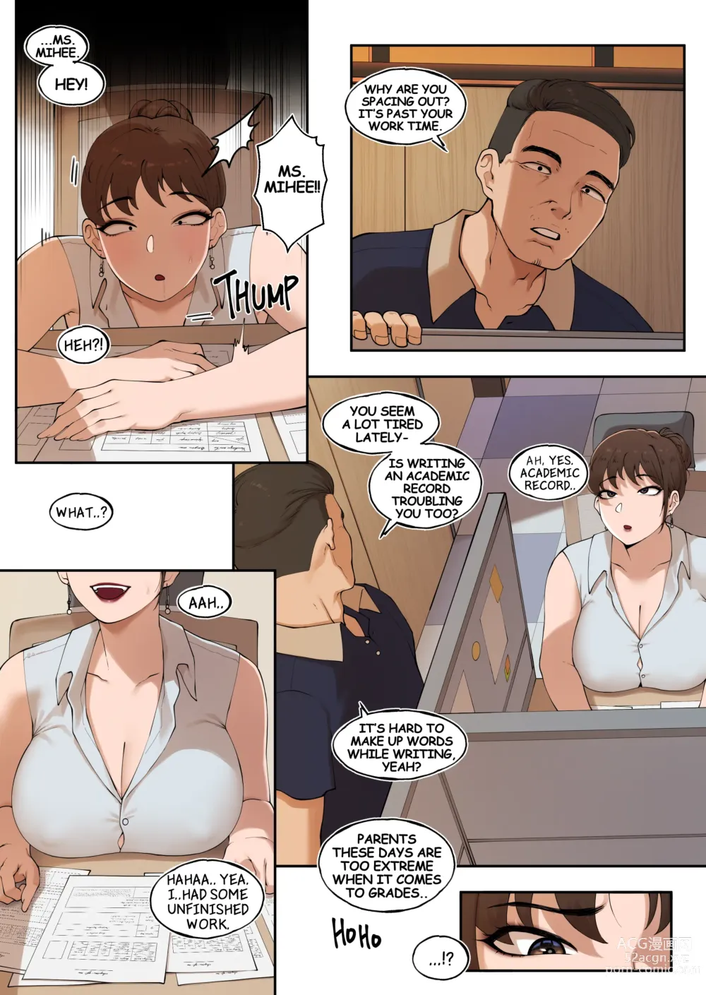 Page 30 of doujinshi Tutors Grace 2