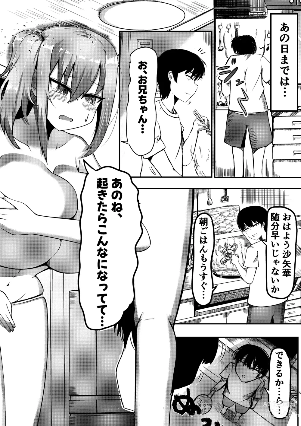 Page 4 of doujinshi dekai mo ! biru yori ōkī imōto ga machi no shihaisha ni naru hanashi