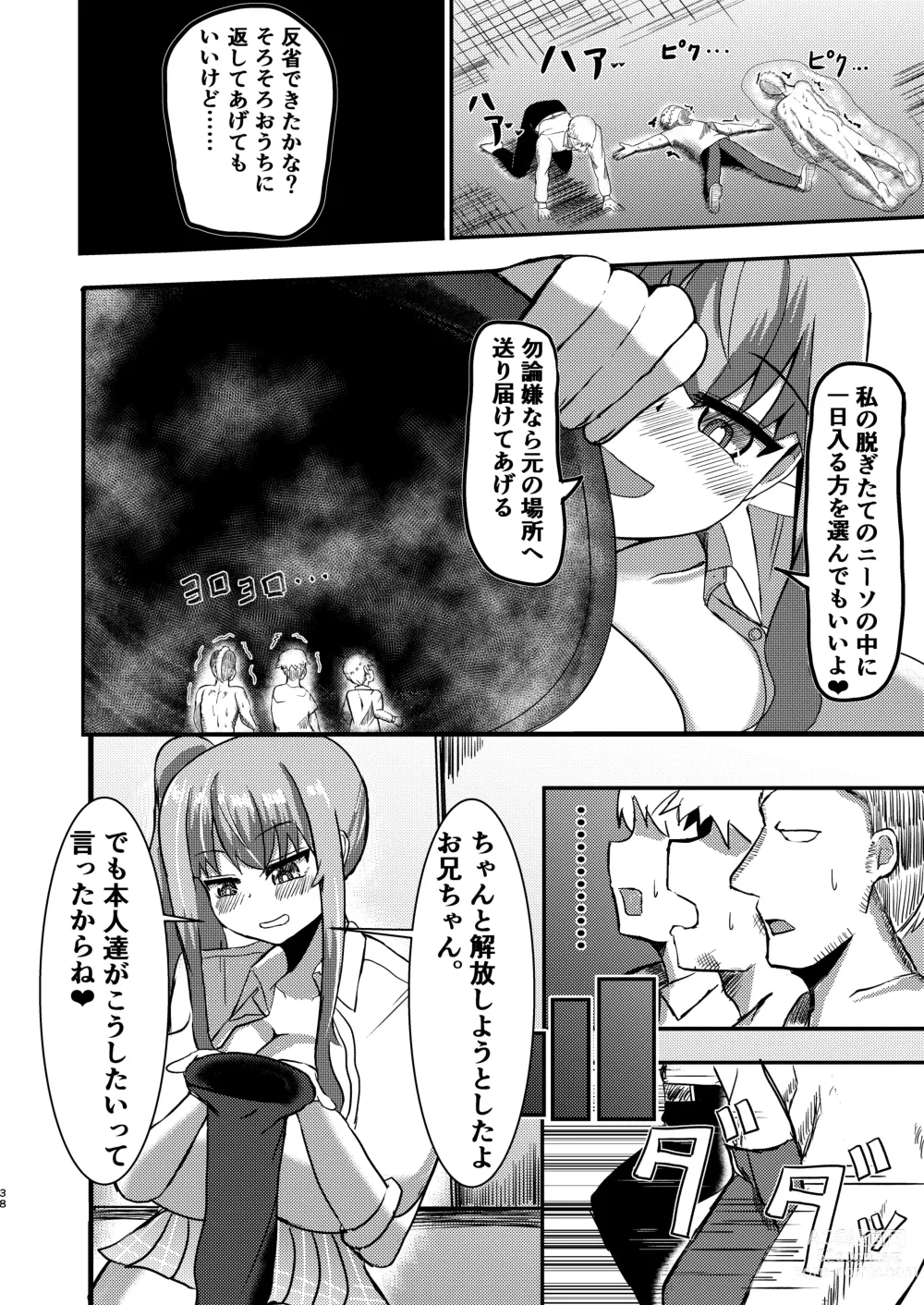 Page 37 of doujinshi dekai mo ! biru yori ōkī imōto ga machi no shihaisha ni naru hanashi