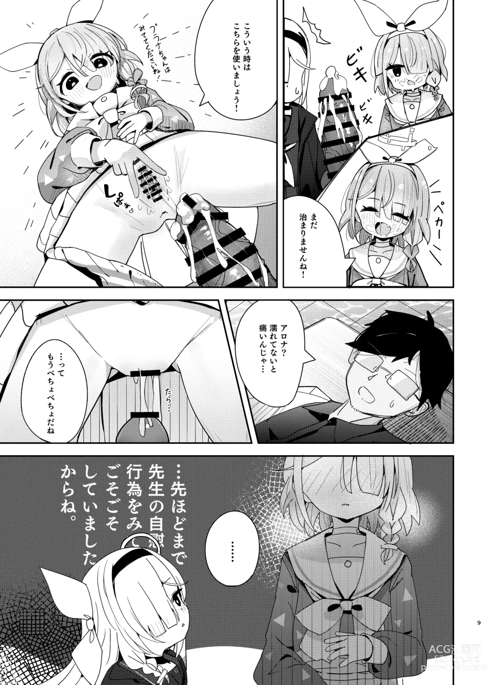 Page 8 of doujinshi Watashi-tachi ni Omakase o!