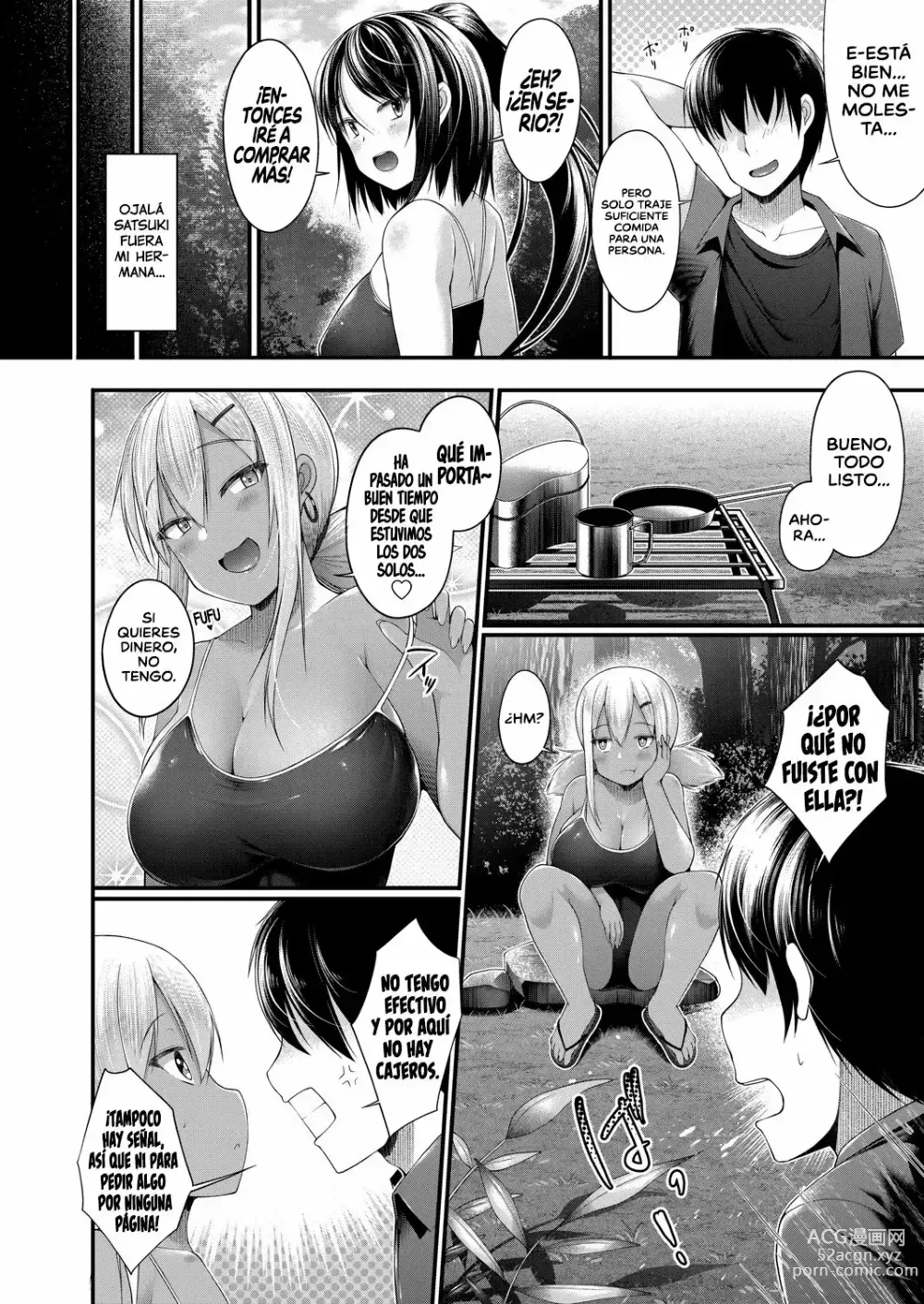 Page 108 of manga LA HISTORIA DE COMO REGRESE A MI CASA EN EL CAMPO Y ME VOLVI EL SUGAR DADDY DE MI HERMANA MENOR CAP.1-6