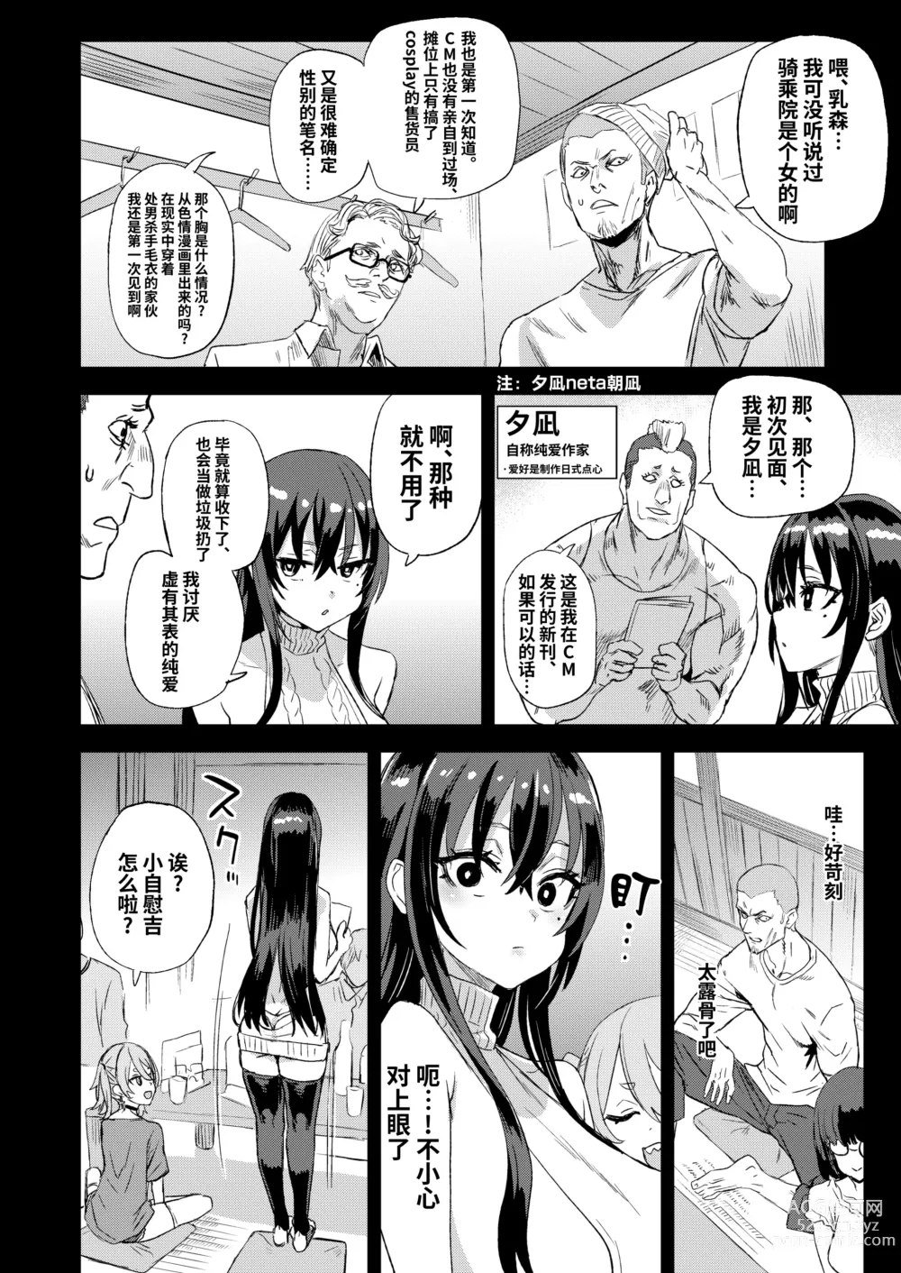 Page 6 of doujinshi 骑乘院老师的色情漫画脑