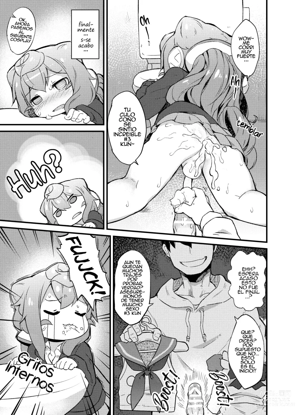 Page 8 of doujinshi 3-gou-kun to Hitasura Cosplay Sex suru Hon