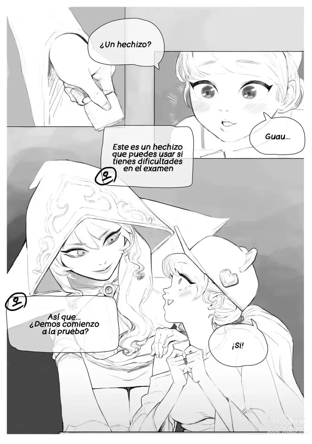 Page 2 of doujinshi Por favor apruebeme Srta Oz