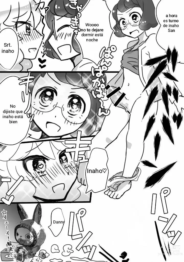 Page 9 of doujinshi Kirara-chin VS InaUSA Chinchin Tanteisha