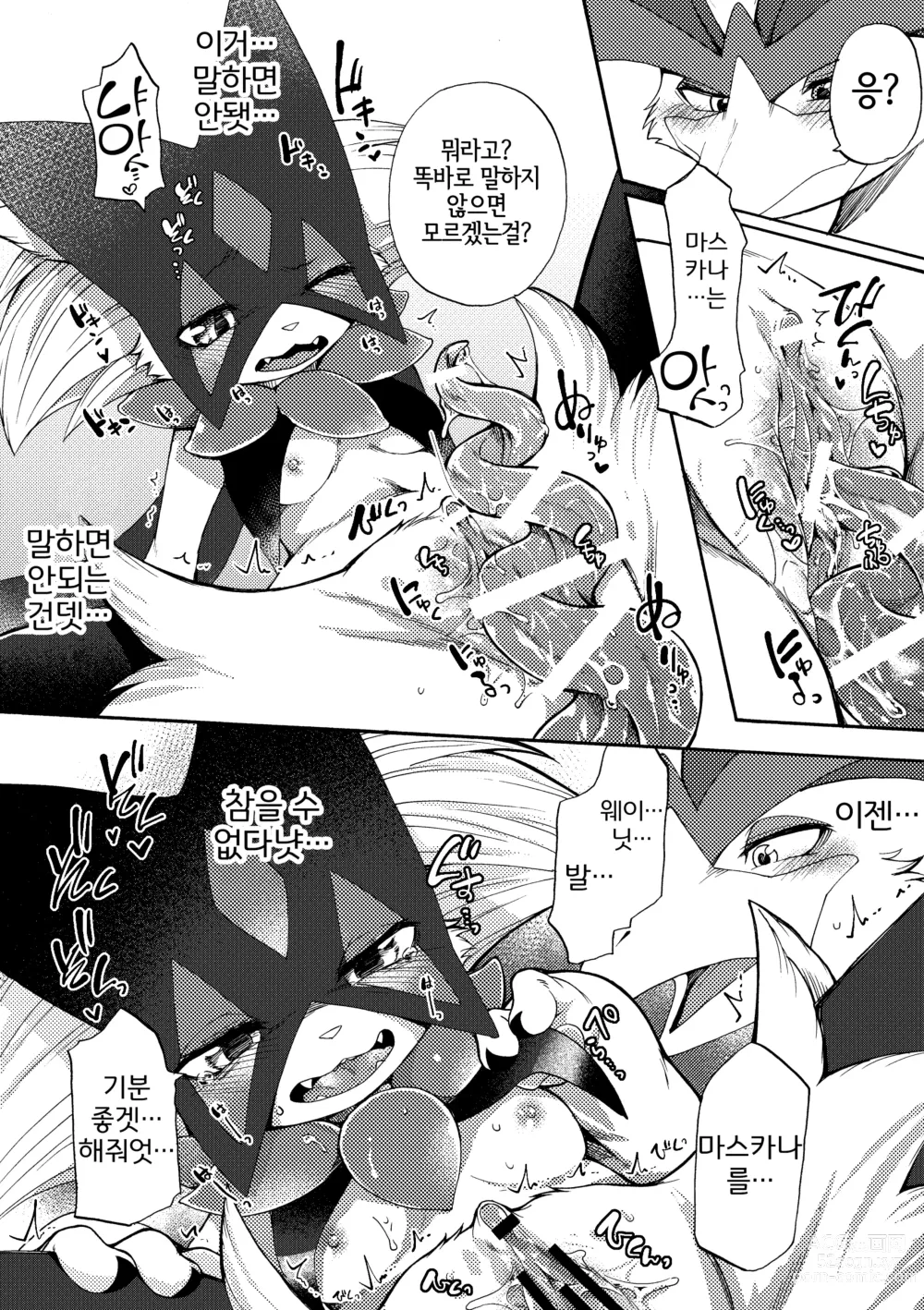 Page 20 of doujinshi 続 임신당하는 야옹이