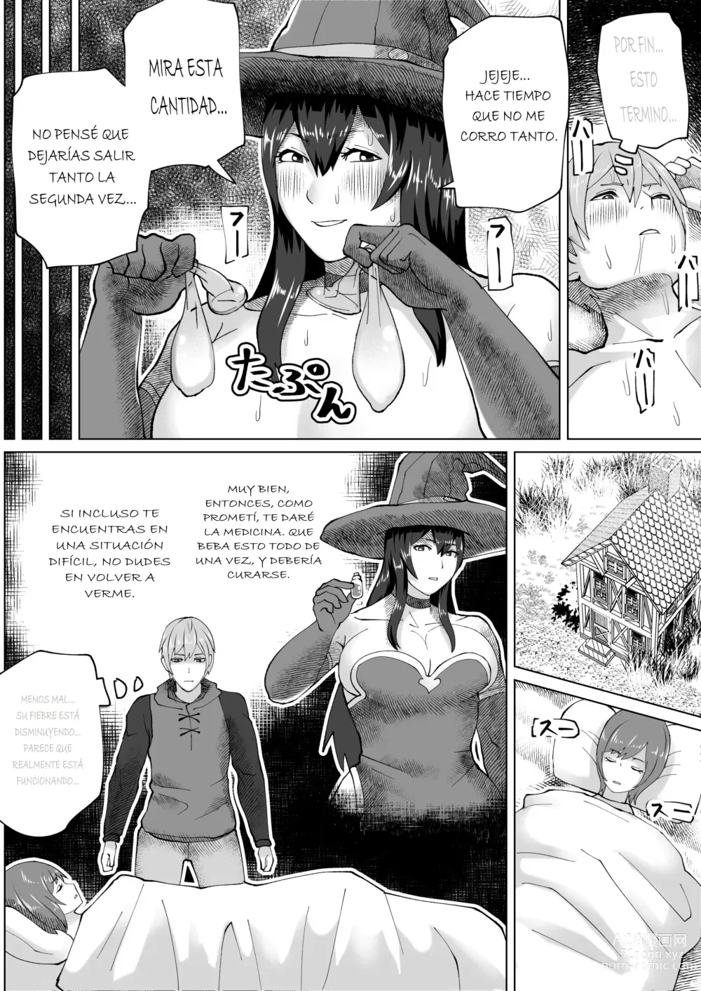 Page 26 of doujinshi Futanari Majo no Mori