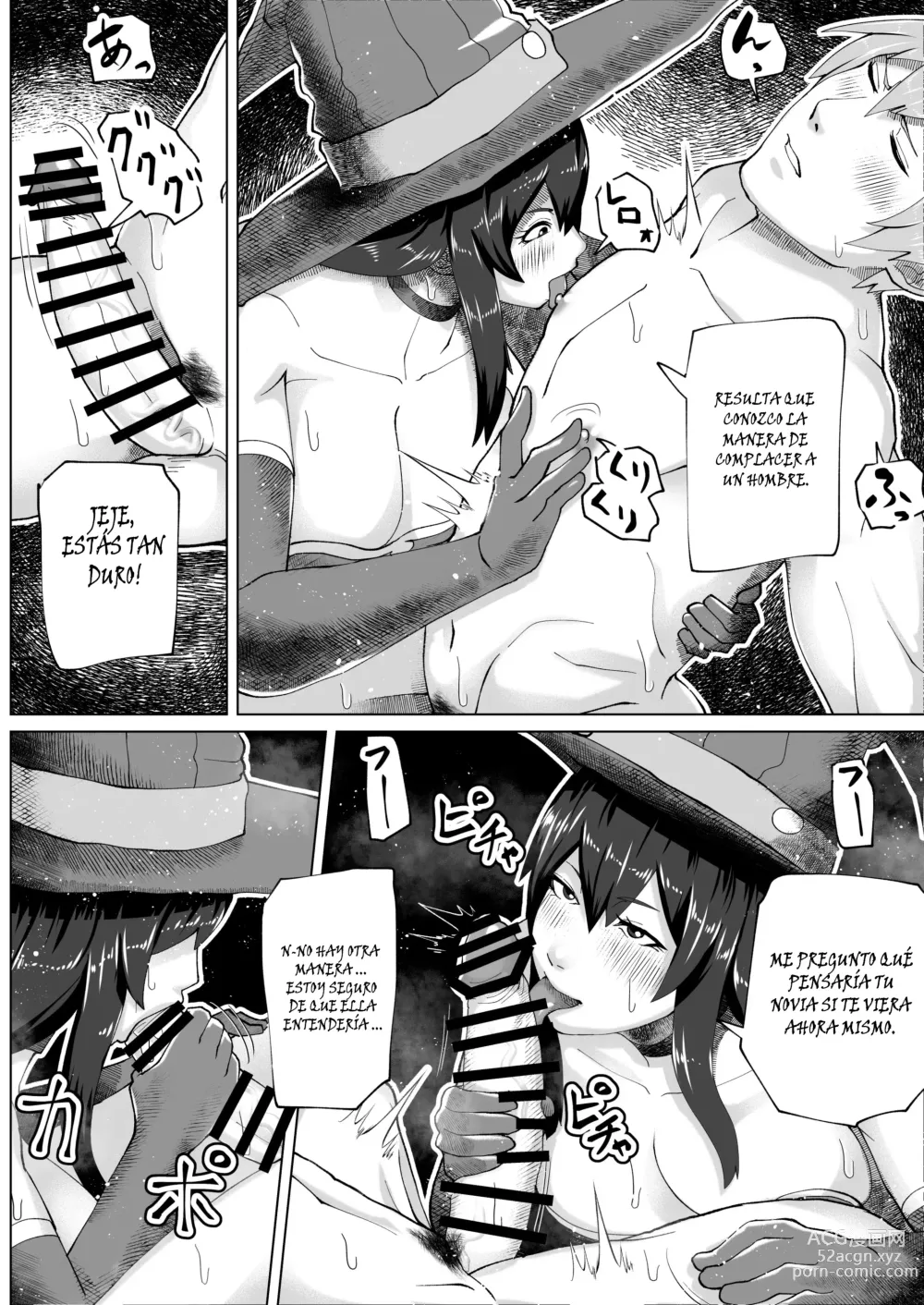 Page 8 of doujinshi Futanari Majo no Mori