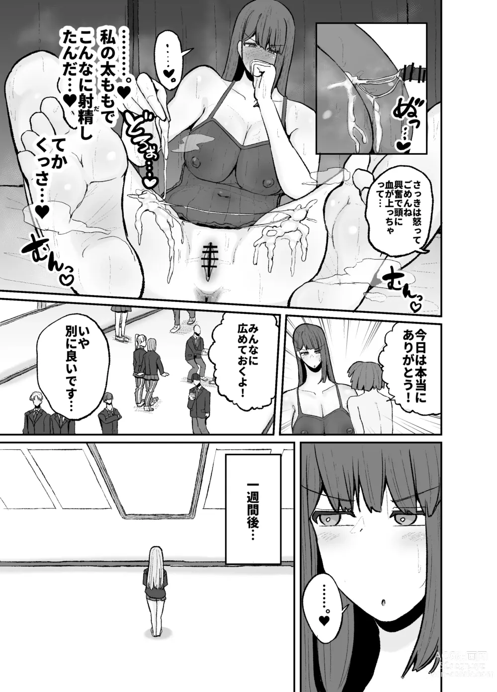 Page 17 of doujinshi Gakuen hōshi katsudō de hatsu shū butchigiri nanbā 1 o totte shimau barēbōru-bu ēsu Makoto