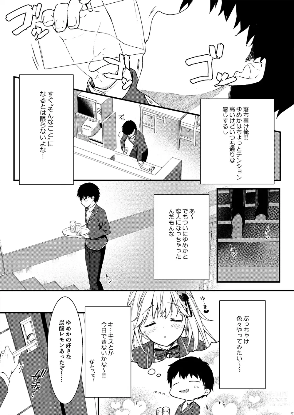 Page 7 of doujinshi Osananajimi ga Koibito ni Natta Hi.