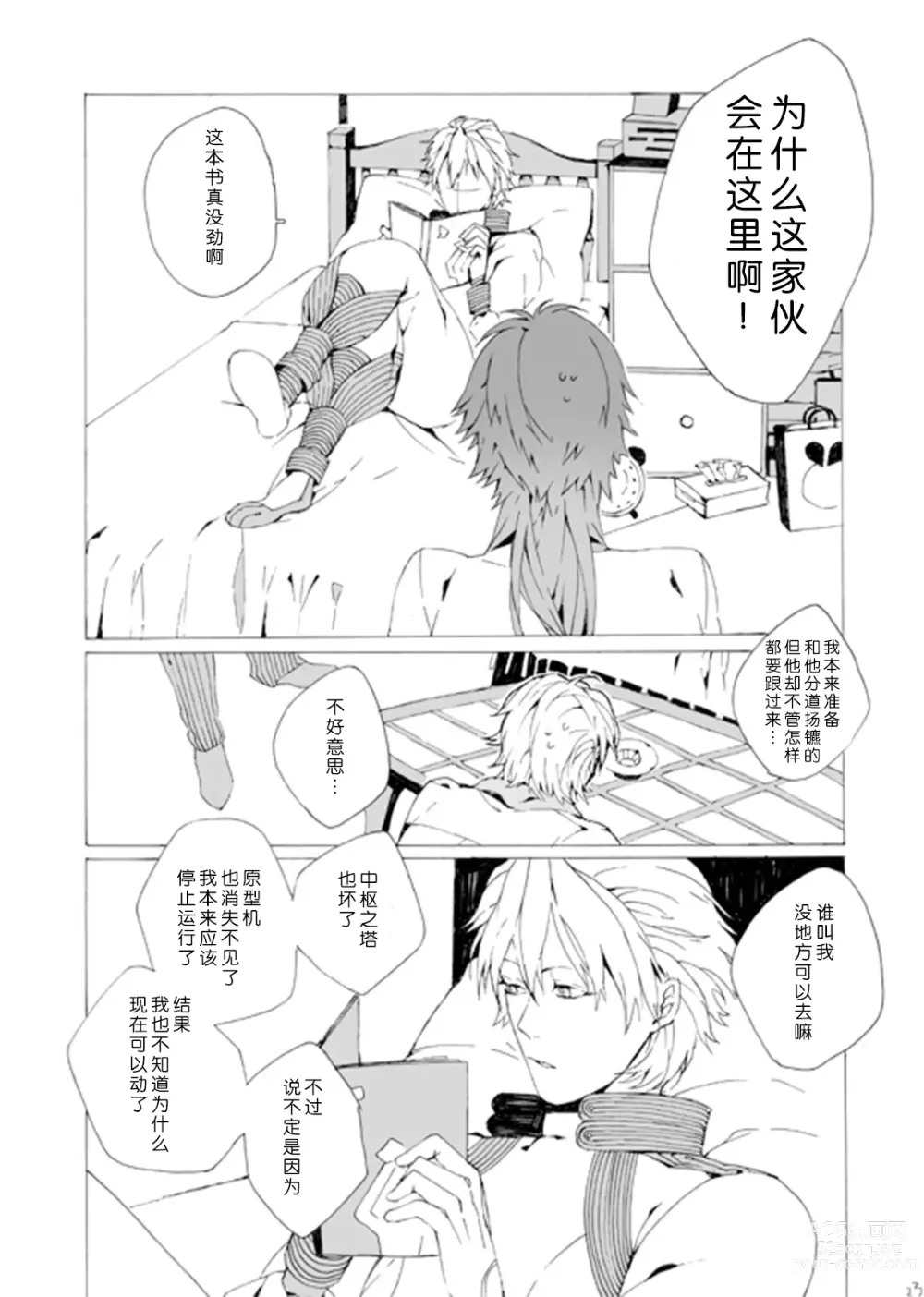 Page 22 of doujinshi 失败品到底是谁呢