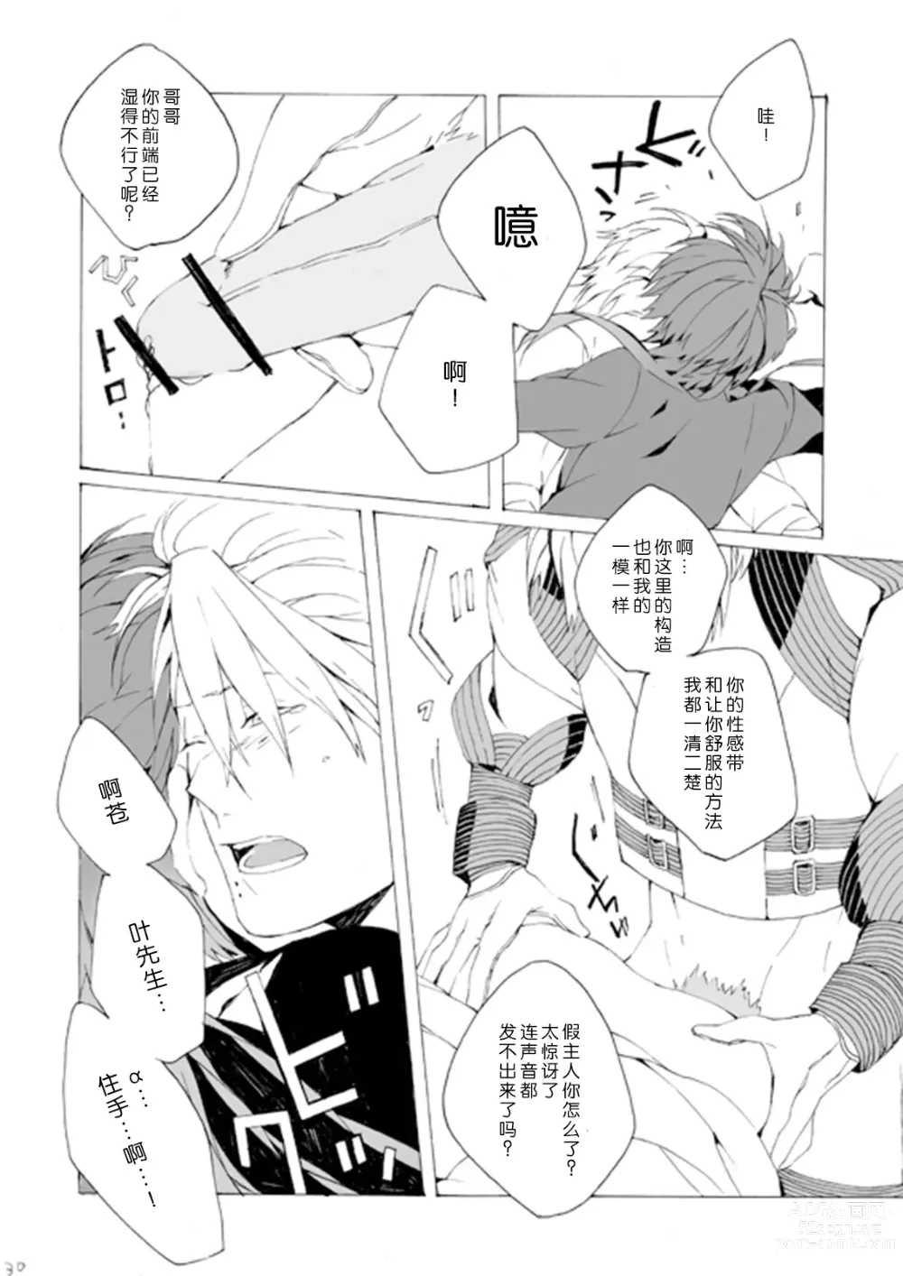 Page 29 of doujinshi 失败品到底是谁呢