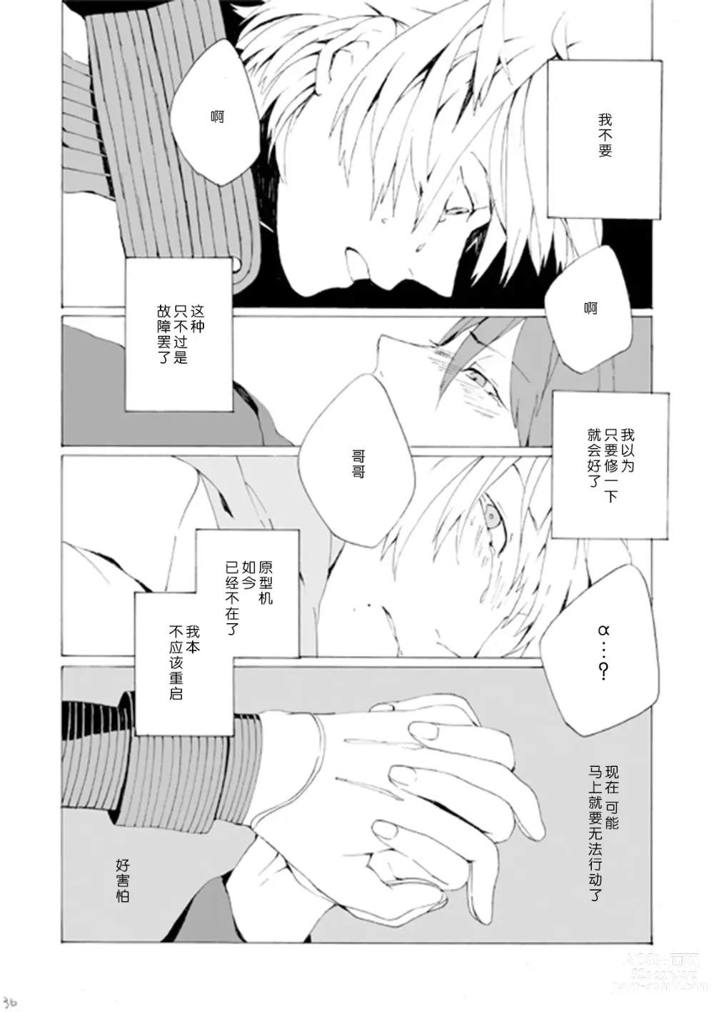 Page 35 of doujinshi 失败品到底是谁呢