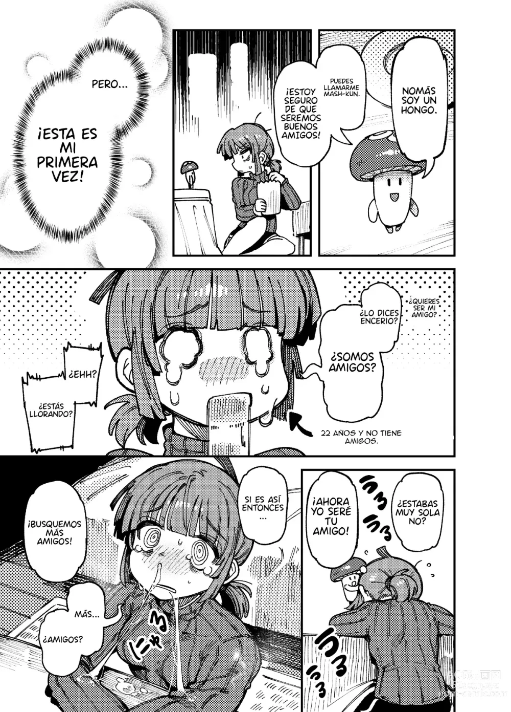 Page 6 of doujinshi Ie ga Shike Sugite Haete Kita Genkaku Yuuhatsu Kinoko wo Gosyoku Shite Hatsujyou Shita Ato no Are ya Kore