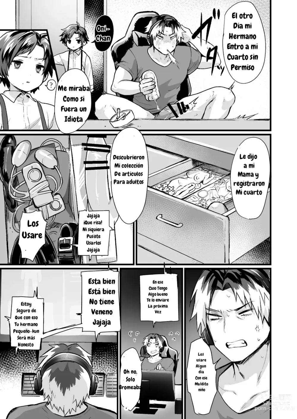 Page 3 of doujinshi Onii-chan ni wa Sakaraenai! ~Namaiki na Otouto TS~