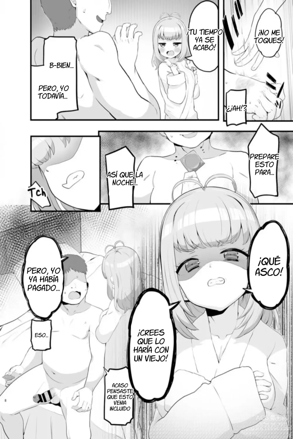 Page 8 of doujinshi Miruki no Ienai Himitsu Date