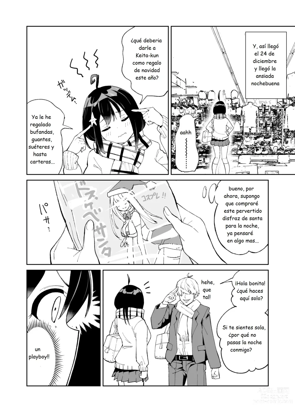 Page 11 of doujinshi Osananajimi Kanojo kara no X’mas Present wa Netorare deshita