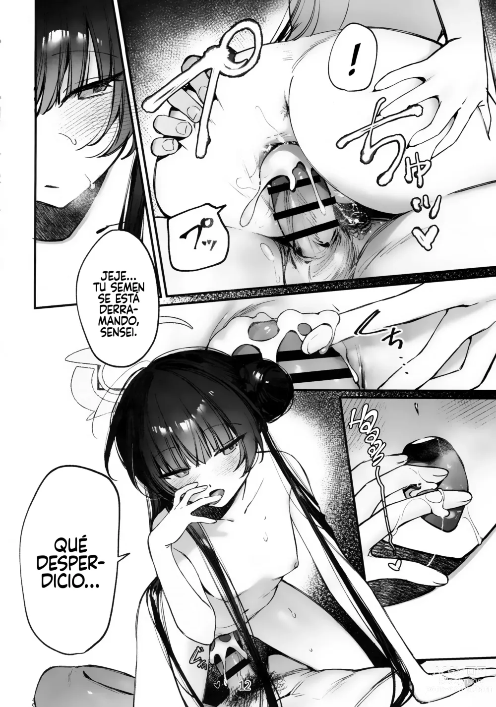 Page 11 of doujinshi Zenshin Massage Shiyou! Kisaki Kaicyou! 2