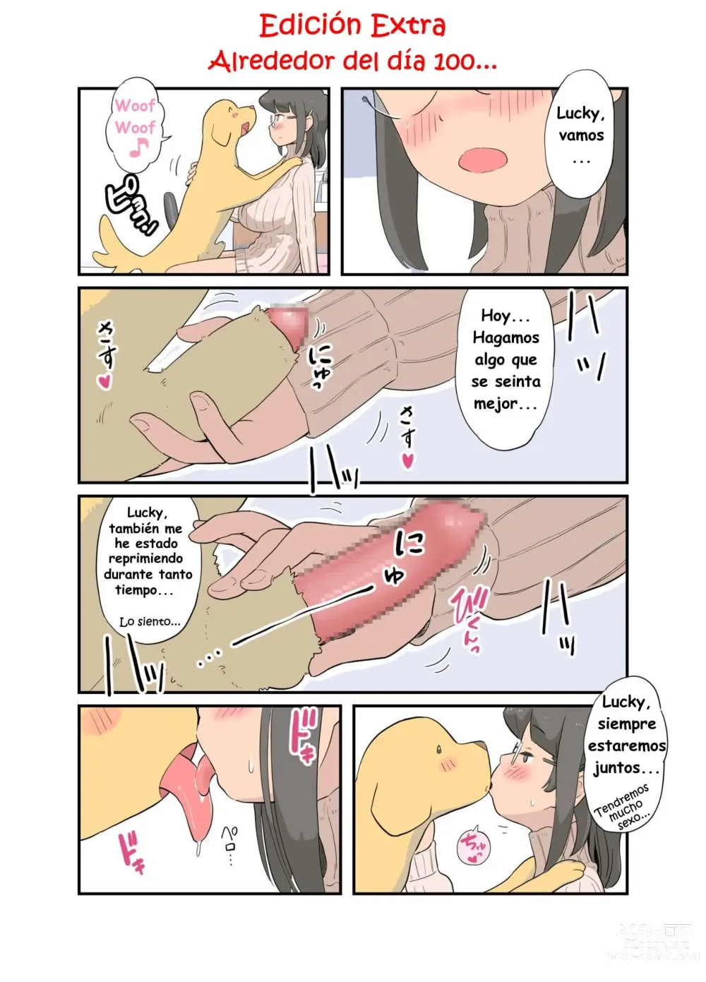 Page 129 of doujinshi 100-nichigo ni Aiken to Sex suru Jimi Kyonyuu Megane-chan