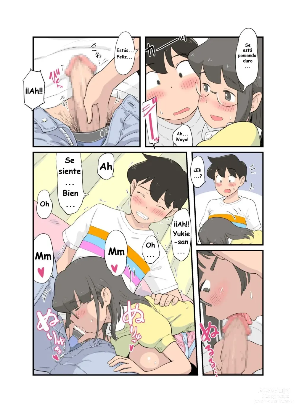 Page 136 of doujinshi 100-nichigo ni Aiken to Sex suru Jimi Kyonyuu Megane-chan