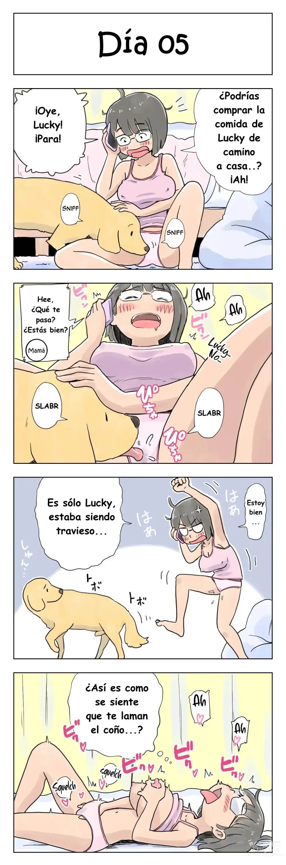 Page 7 of doujinshi 100-nichigo ni Aiken to Sex suru Jimi Kyonyuu Megane-chan