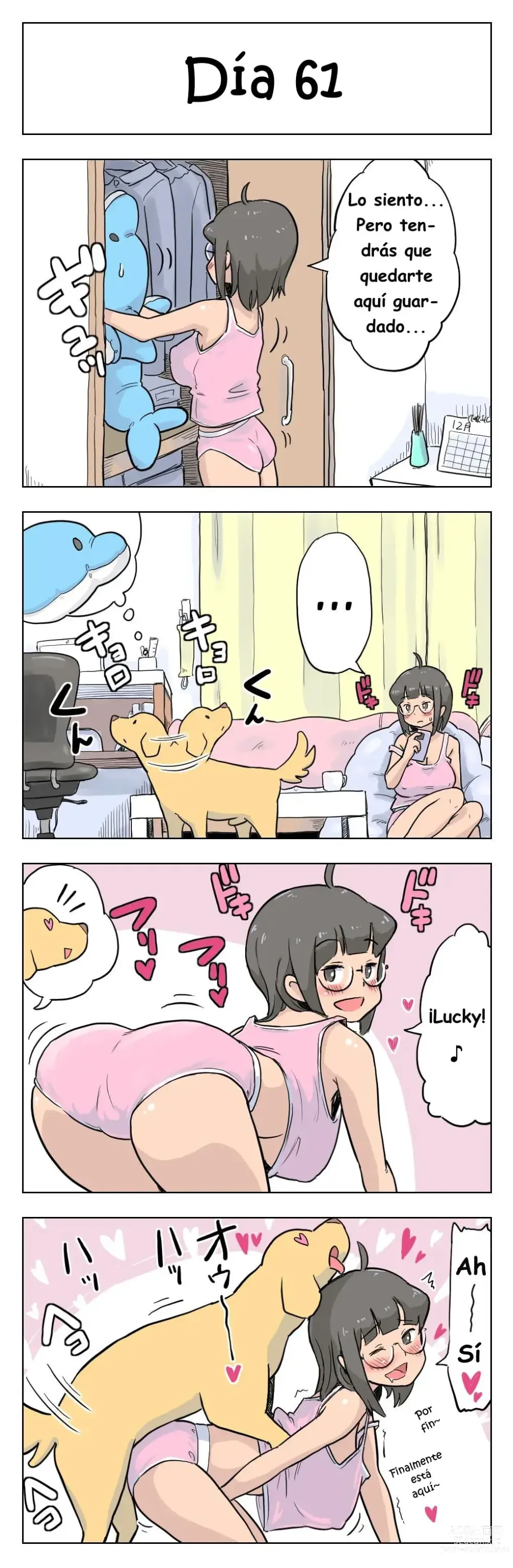 Page 63 of doujinshi 100-nichigo ni Aiken to Sex suru Jimi Kyonyuu Megane-chan