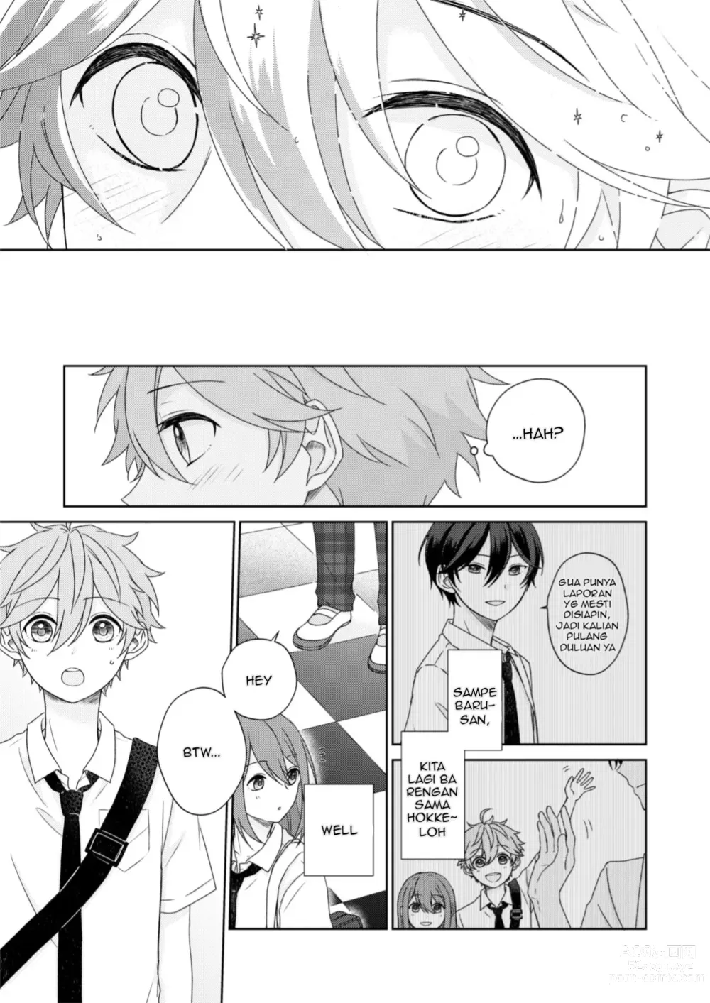 Page 4 of doujinshi [Negiponzu (Okaki) Akaneiro Memory (Ensemble Stars!) [Indonesian] [Digital]