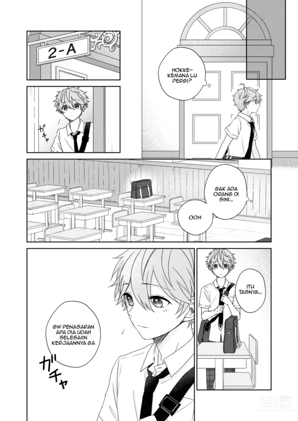 Page 5 of doujinshi [Negiponzu (Okaki) Akaneiro Memory (Ensemble Stars!) [Indonesian] [Digital]