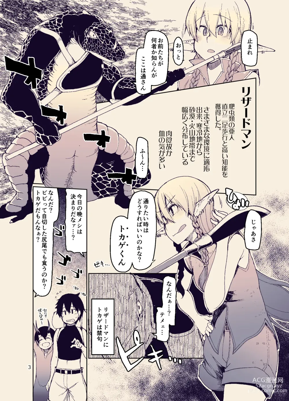 Page 5 of doujinshi Dosukebe Elf no Ishukan Nikki 11