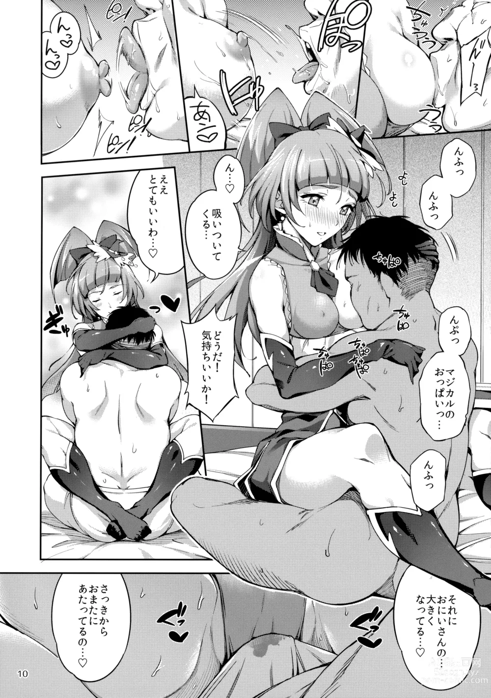 Page 9 of doujinshi Amai Nioi Nante Nakatta