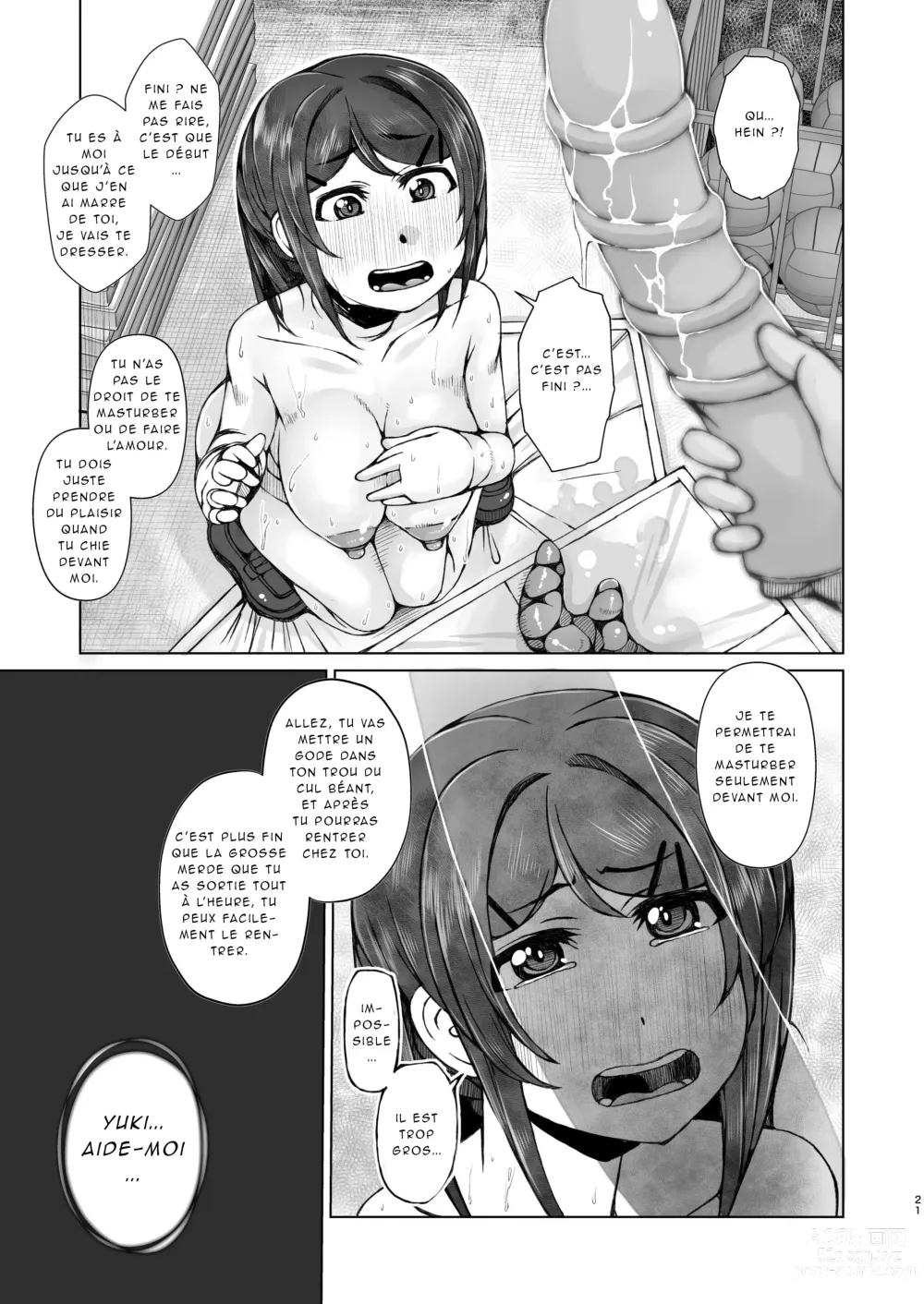 Page 21 of doujinshi Ashita Mata Taiiku Souko de