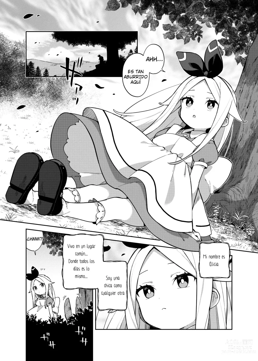 Page 2 of doujinshi Alicia, Lasciva, Alicia