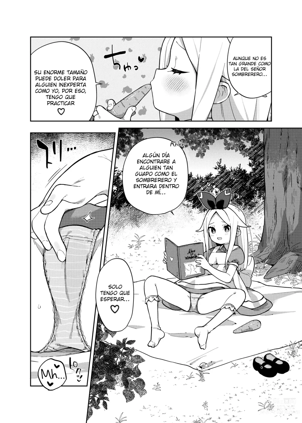 Page 35 of doujinshi Alicia, Lasciva, Alicia