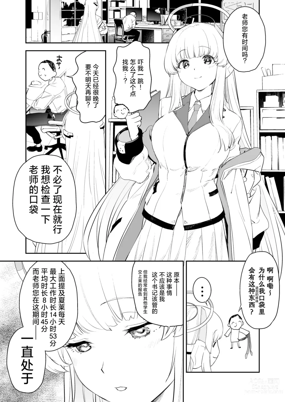 Page 3 of doujinshi Seminar Shoki Ushio Noa ni Yoru Gyaku Chinpo Kanri Kiroku - penile paradoxical management écriture