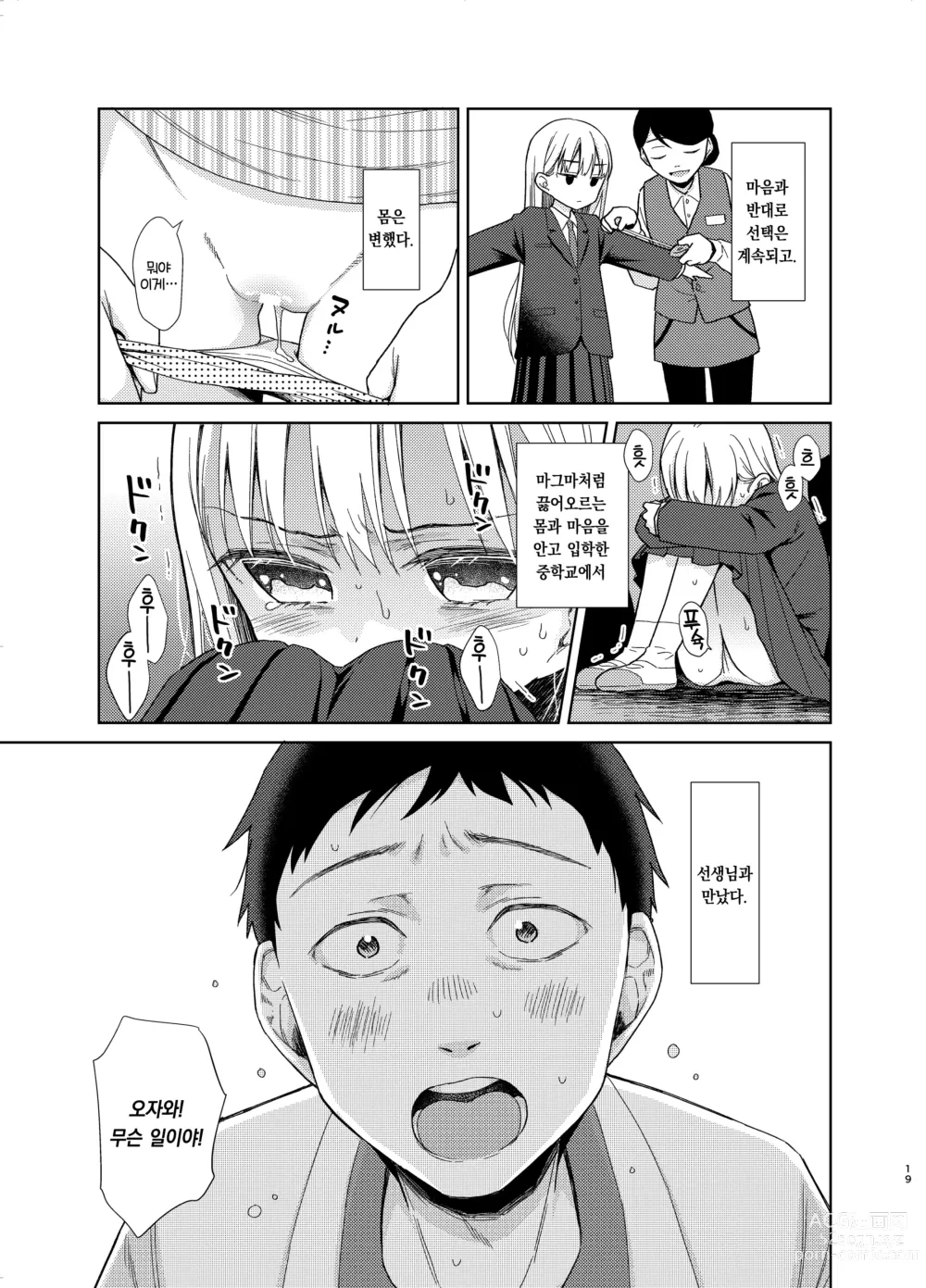 Page 18 of doujinshi TS소녀 하루키 군 5