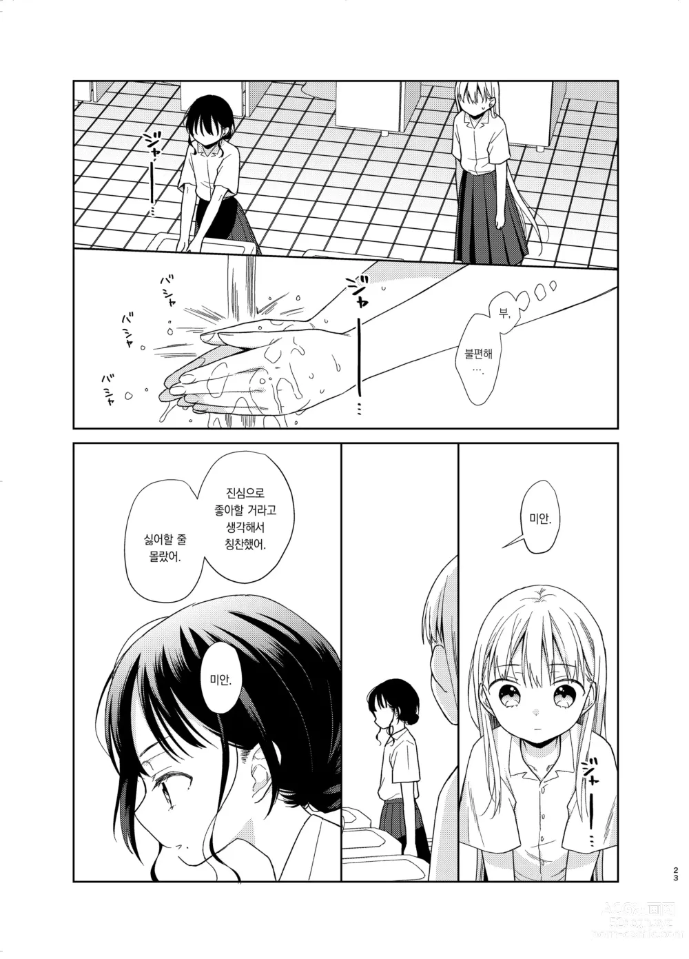 Page 22 of doujinshi TS소녀 하루키 군 5