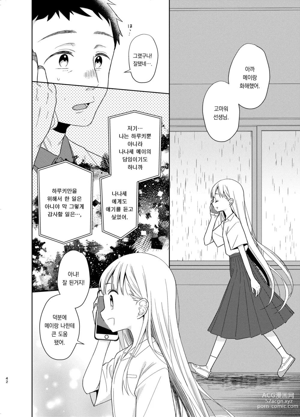 Page 41 of doujinshi TS소녀 하루키 군 5