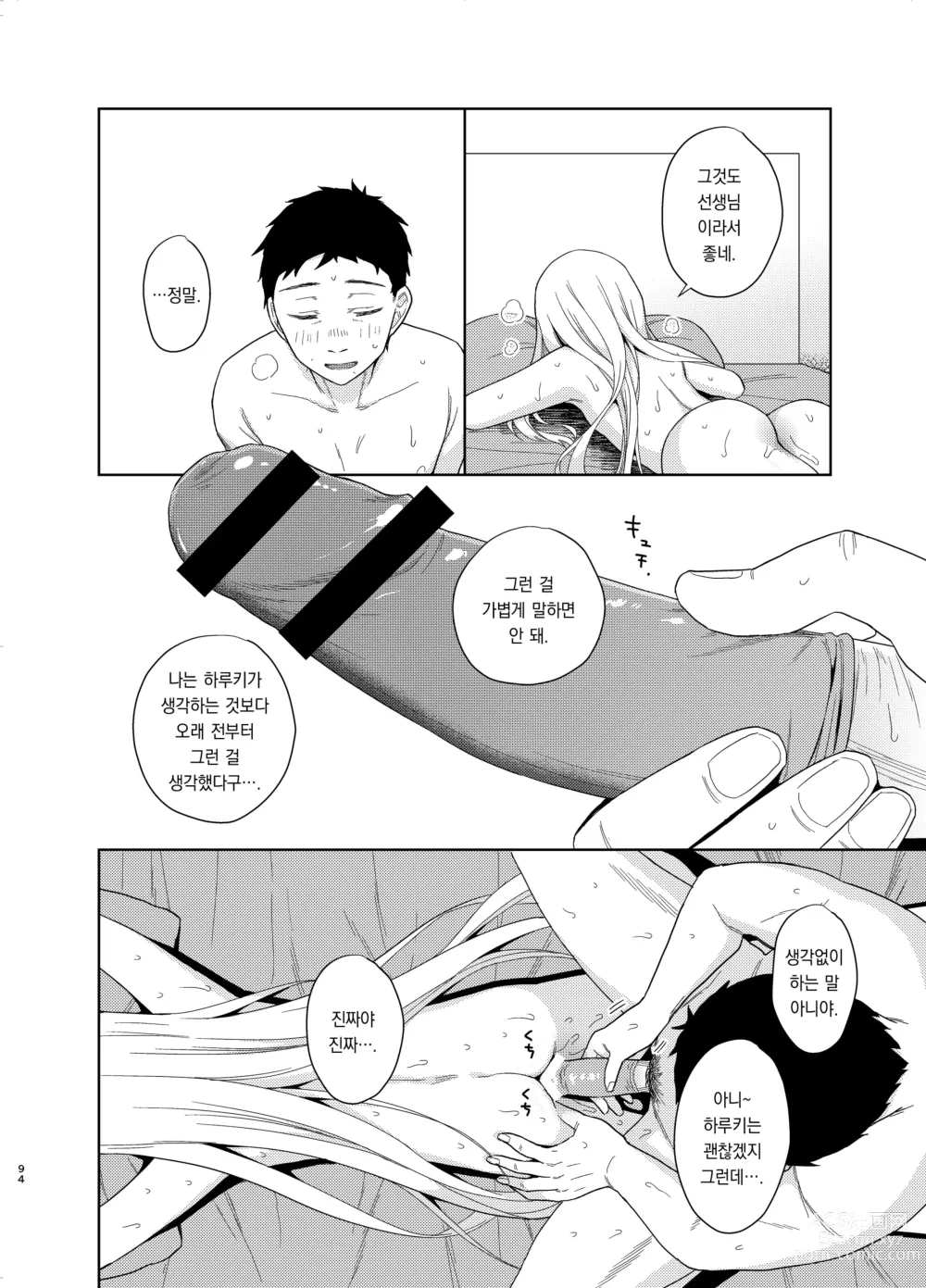 Page 92 of doujinshi TS소녀 하루키 군 5